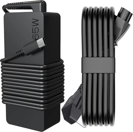 Picture of Replacement 65W USB Compatible Chromebook Black