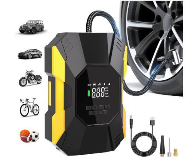 Picture of Inflator Portable Compressor Rechargeable Motorcycles
