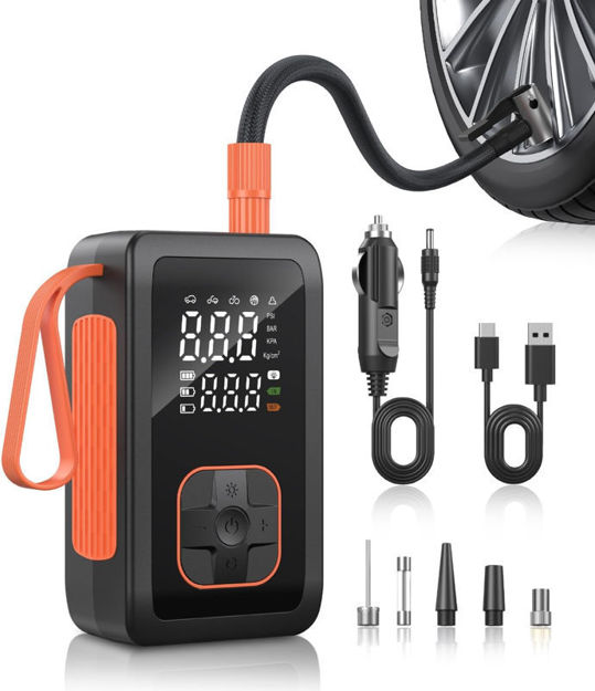 Picture of Inflator Portable Compressor Cigarette Motorcycle