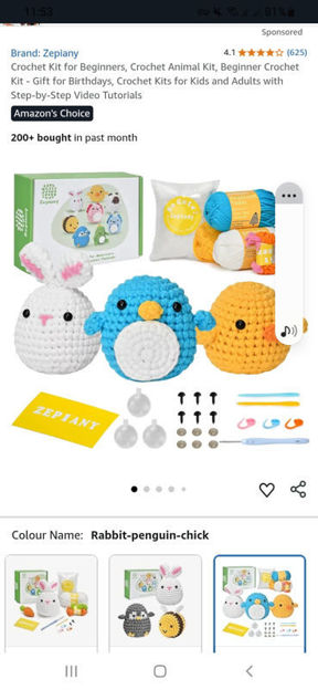 Picture of Crochet Beginners Animal Beginner Step