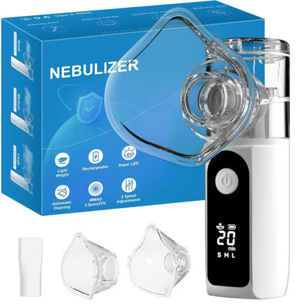 Picture of Portable Nebulizer Display Auto Cleaning Handheld