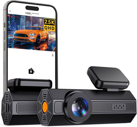 Picture of V200 Wireless G Sensor Dashcams Recording