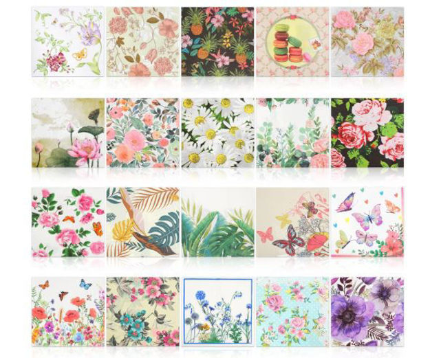 Picture of Assorted Decoupage Decorative Gatherings Beautiful
