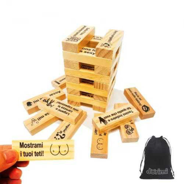 Picture of Italiano Gioco Erotico Torre Legno