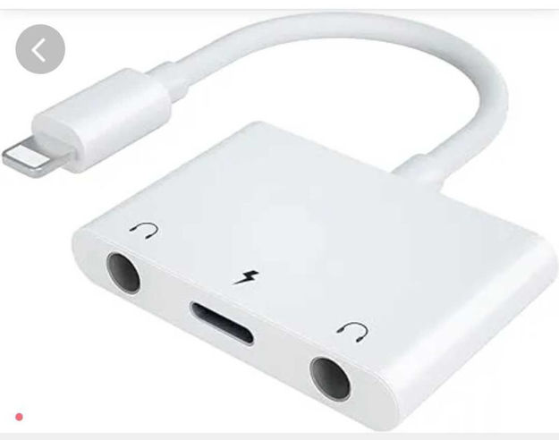 Picture of Headphone Adapter Earphone Charging Splitter