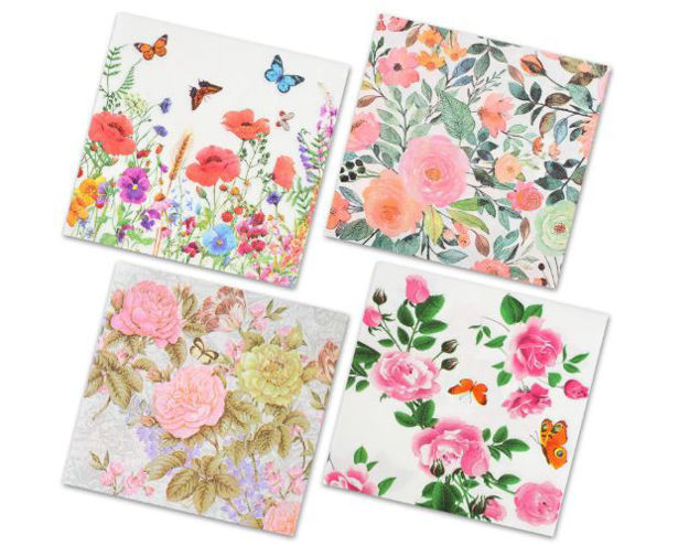 Picture of Colorful Napkins Disposable Decoration Bathroom