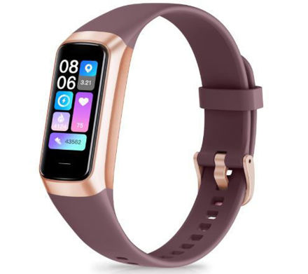 Picture of Pressure Activity Waterproof Pedometer Bordeaux