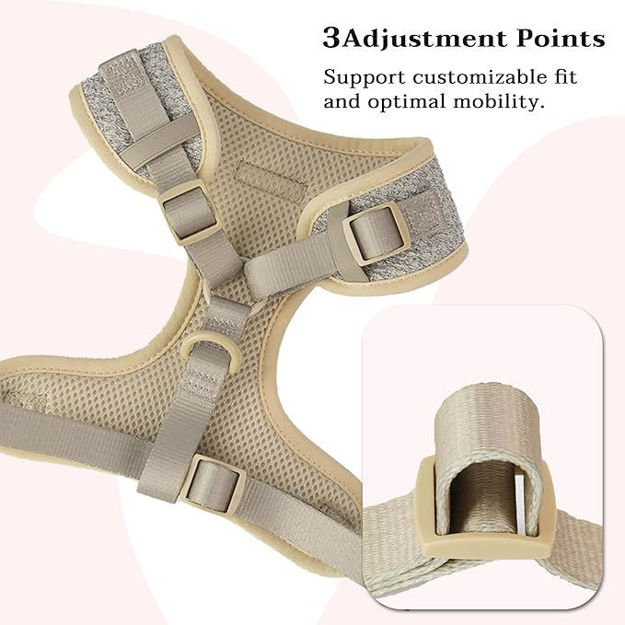 Picture of Adjustable Soft Padded and Cotton Fabric Pet Vest