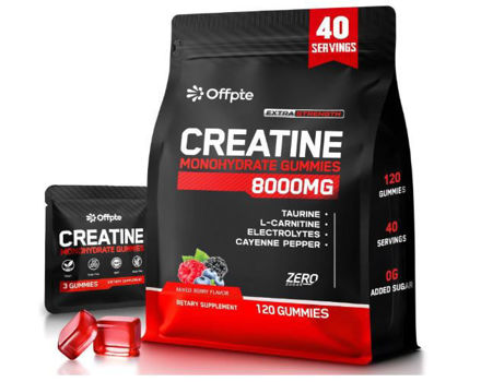 Picture of Creatine Monohydrate Gummies Sugar Free L Carnitine
