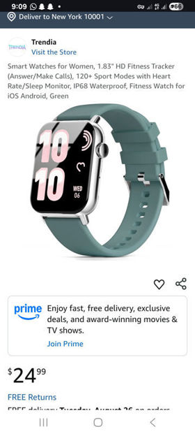 Picture of Trendia Watches Fitness Tracker Waterproof