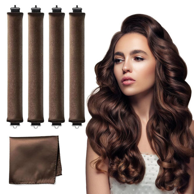 Picture of Heatless Overnight Curlers Tools 5PCS
