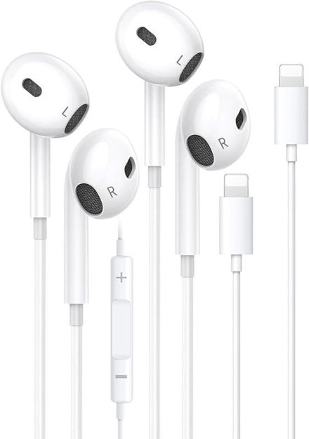 Picture of Headphones Microphone Reduction Earphones Compatible