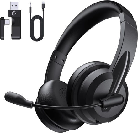 Show details for Wireless Cancelling Bluetooth Headphones Microphone Picture of Wireless Cancelling Bluetooth Headphones Microphone