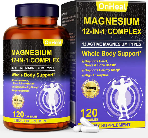 Picture of Magnesium Supplement 700mg 12 Glycinate