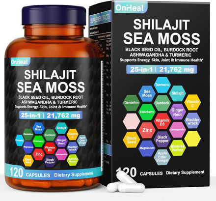 Picture of Ashwagandha Shilajit Supplement Rhodiola Vitamins