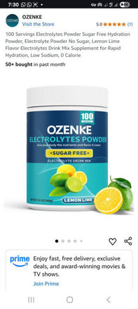 Picture of OZENKE Electrolytes Hydration Electrolyte Supplement