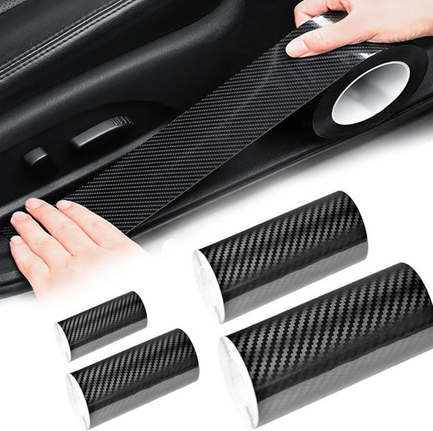 Picture of Sizes Carbon Fibre Vinyl Wrap