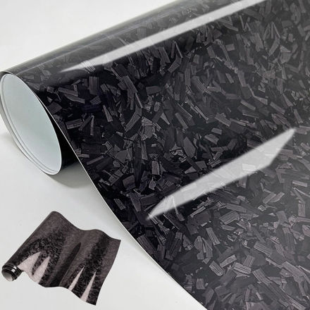Show details for Forged Carbon Fibre Vinyl Wrap Picture of Forged Carbon Fibre Vinyl Wrap