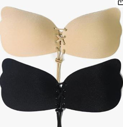 Picture of Sticky Adhesive Push Up Invisible Strapless