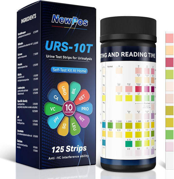 Picture of Urine Test Strips Urinalysis