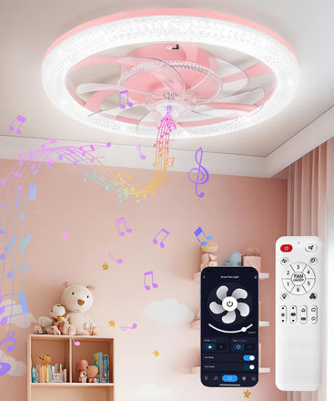 Picture of vookea 3000 6500K Dimmable Bluetooth Bladeless