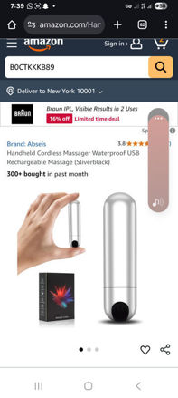 Picture of Handheld Cordless Waterproof Rechargeable Sliverblack