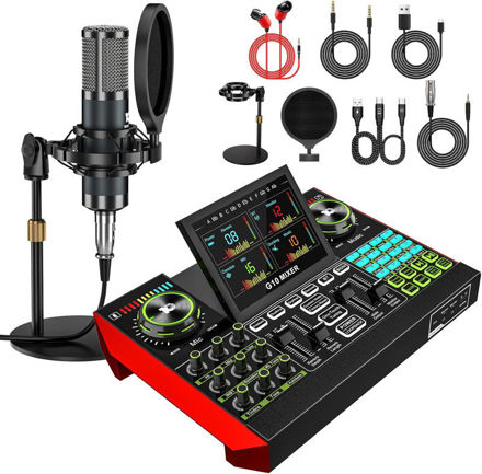 Picture of Podcast Equipment Condenser Microphone Streaming