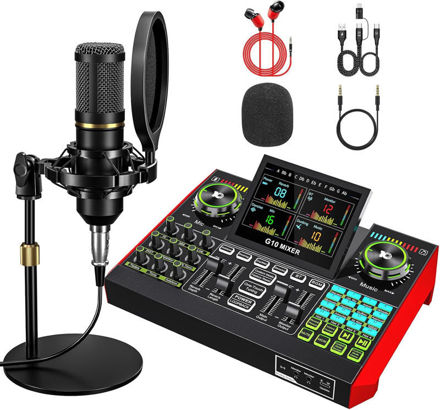 Picture of Podcast Microphone Equipment Youtube Streaming