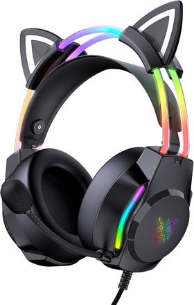 Picture of ONITOON Microphone Headphones Lightweight Auto Adjustable