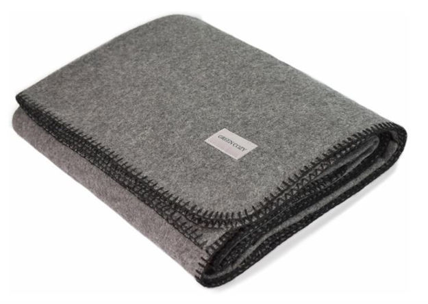 Picture of Military Style Wool Blanket Double Stitched