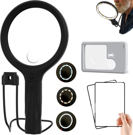 Picture of Magnifying Illuminated Lighted Seniors Magnifier