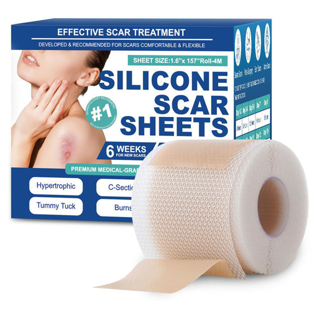 Picture of Silicone Sheets Surgical Removal C Section
