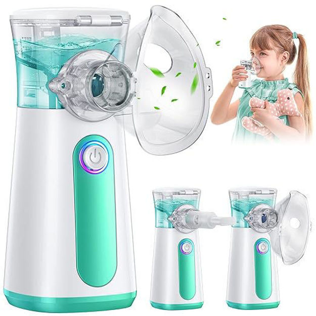 Picture of Portable Nebulizer Mouthpiece Breathing Rechargeable