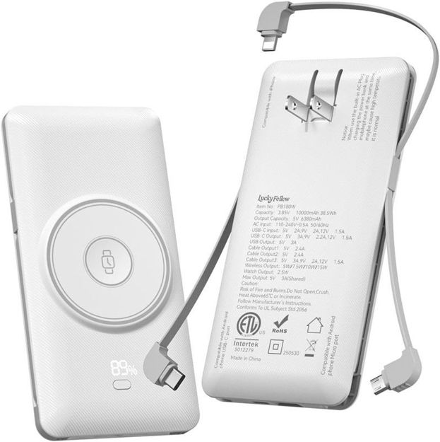 Picture of Magnetic 10000mAh Portable Charging Compatible
