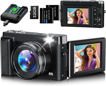 Picture of Autofocus Vlogging Charging Teenagers Beginners%EF%BC%88Black%EF%BC%89
